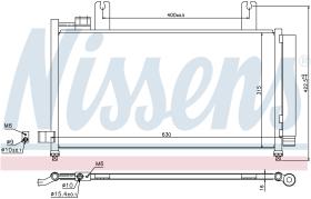NISSENS 940328 - CONDENSADOR FIAT SEDICI(06-)2.0 JTD