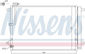 NISSENS 940329 - CONDENSADOR AUDI A 8 / S 8(4H)(10-)