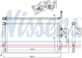 NISSENS 940590 - CONDENSADOR BMW 4 F32-F33-F36-F82(1
