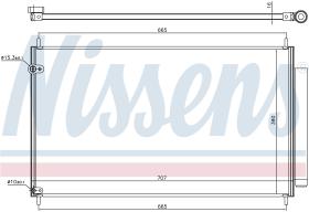 NISSENS 940609 - CONDENSADOR ACURA RL(06-)3.7 I V6 2