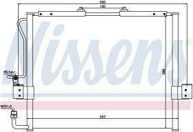 NISSENS 94417 - KIA SPORTAGE TD 93-