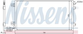 NISSENS 94659 - CONDENSADOR NISSAN INTERSTAR(X70)(0