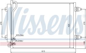 NISSENS 94831 - CONDENSADOR VOLKSWAGEN PASSAT B7(36