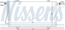 NISSENS 94989 - CONDENSADOR NISSAN INTERSTAR(X70)(0