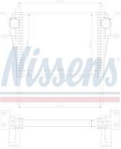 NISSENS 96184 - INTERCOOLER IVECO EUROCARGO E18(01-