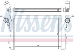NISSENS 96420 - INTERCOOLER AUDI A 3 / S 3(8P)(03-)