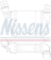 NISSENS 96452 - INTERCOOLER RENAULT TWINGO II(07-)1