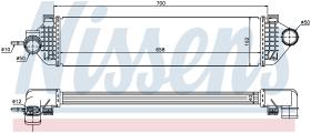  96492 - INTERCOOLER FORD TRANSIT/TOURNEO CO