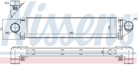 NISSENS 96561 - INTERCOOLER FORD S-MAX(CA1)(06-)2.5 (CON CAUDALIMETRO)