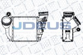 JDEUS 801M06A - VW/GOLF/AUDI, INTERCOOLER