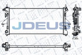 JDEUS RA0111210 - 780*360*28 A/P DUCATO III 3.0 J (SUJ INF 51mm )
