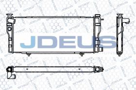 JDEUS RA0210210 - RAD. 205 DIESEL/ GTI  AC