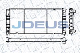 JDEUS RA0300041 - RAD.VW.(GOLF II/JETTA)1.6+D+GTD-1.8