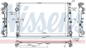 NISSENS 627029 - RADIADOR MERCEDES E-CLASS W 213,238