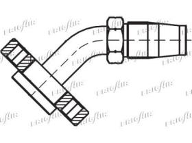 FRIGAIR 5890067 - RECUPERABILE BUS FLANGIA CURVO 45°-