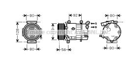  CNAK255 - RADIADOR TERMICO