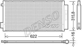 DENSO DCN09044 - CONDENSADOR FIAT 500L
