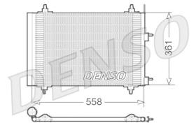 DENSO DCN21015 - CONDENSADOR PE P307 BENZINA 04