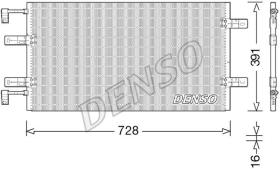 DENSO DCN23036 - CONDENSADOR RE. NISS. OPEL
