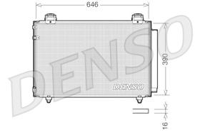 DENSO DCN50024 - CONDENSADOR TO AVENSIS