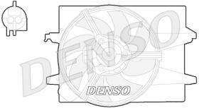 DENSO DER10004 - VENTILADOR FRONTAL FORD