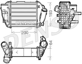 DENSO DIT02005 - INTERCOOLER AU A4 2.5 TDI V6 (
