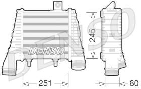 DENSO DIT02009 - INTERCOOLER AUDI A8