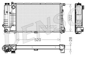 DENSO DRM05045 - RADIADOR BMW E 34