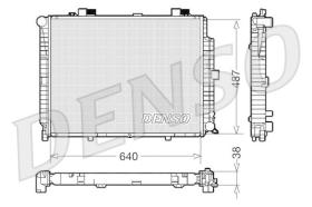 DENSO DRM17086 - RADIADOR DC W210-E300 D/E420 T