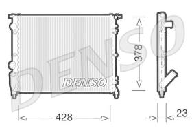 DENSO DRM23001 - RADIADOR RE CLIO 1.2/1.4/EXPRE