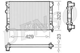 DENSO DRM32007 - RADIADOR VW GOLF III 1.4/VENTO