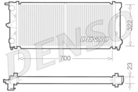 DENSO DRM32021 - RADIADOR VW PASSAT II 1600 DIE