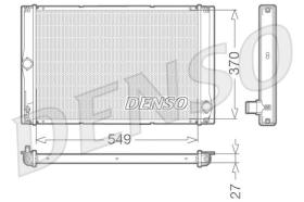 DENSO DRM50023 - RADIADOR TO COROLLA 1.4 D4D