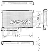 DENSO DRR02004 - RADIADOR DE CALEFACCION
