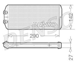 DENSO DRR07005 - RADIADOR DE CALEFACCION