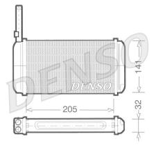 DENSO DRR10002 - RADIADOR DE CALEFACCION