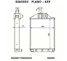  2060250 - RAD.MASSEY FERGUSSON
