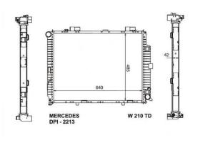  2060336 - RAD.MERCEDES E300 TD AUT