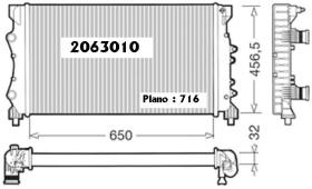 2063010 - RAD.RENAULT ESPACE IV