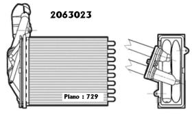  2063023 - CALEFACTOR FIAT NUOVA PANDA