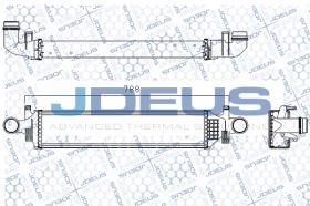 JDEUS M817103A - MERCEDES INTERCOOLER