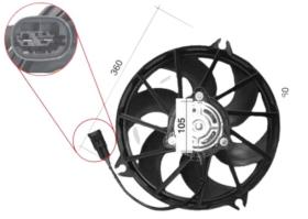  SJ0070801 - FAN FIAT NUOVO SCUDO 2.0 JTD 07 -