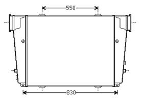  SJ0030201 - Intercooler MAN Lion S City A 20 / A 21 / A 22 / A 23 / A 26