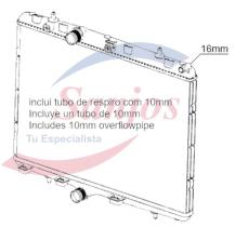  SJ0011484 - RAD. PEUGEOT 207/307/308/407/3008/5008/RCZ/PARTNER//CIT