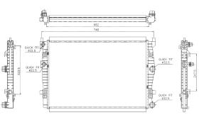 SANJOS SJ0015352 - RADIADOR AUDI A3/SEAT LEON1.0/SKODA OCTAVIA IV/VW