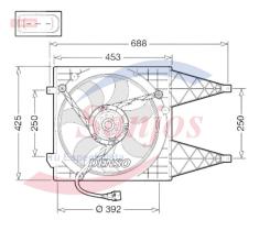  SJ0071752 - VENT AUDI A1/SEAT IBIZA/VW POLO 1.2TD/1.4/1.6-