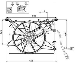 SANJOS SJ0070320 - Elettr. VOLVO S60/S80/V70/XC70 05.98-04.10 centralita