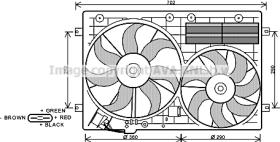 AVA VN7529 - FAN GOLF V* 02/03-