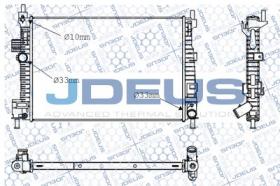 JDEUS M0120800 - FO C-MAX 1.6TDCI 2010, RADIADOR