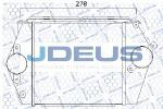 JDEUS M816029A - MAZDA MPV, INTERCOOLER